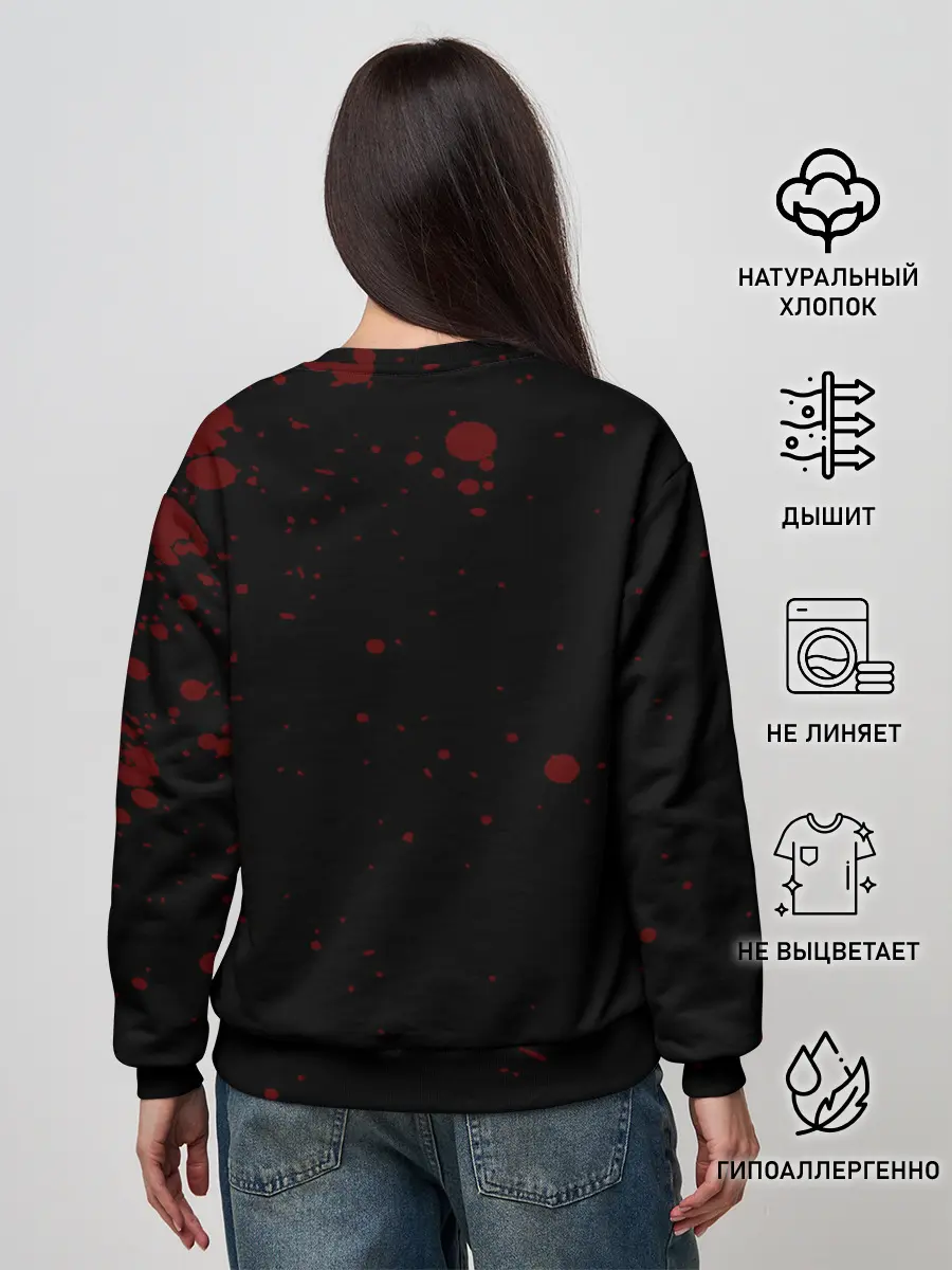 Женский свитшот / Кокушибо | Клинок, рассекающий демонов