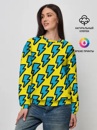 Женский свитшот / Молнии