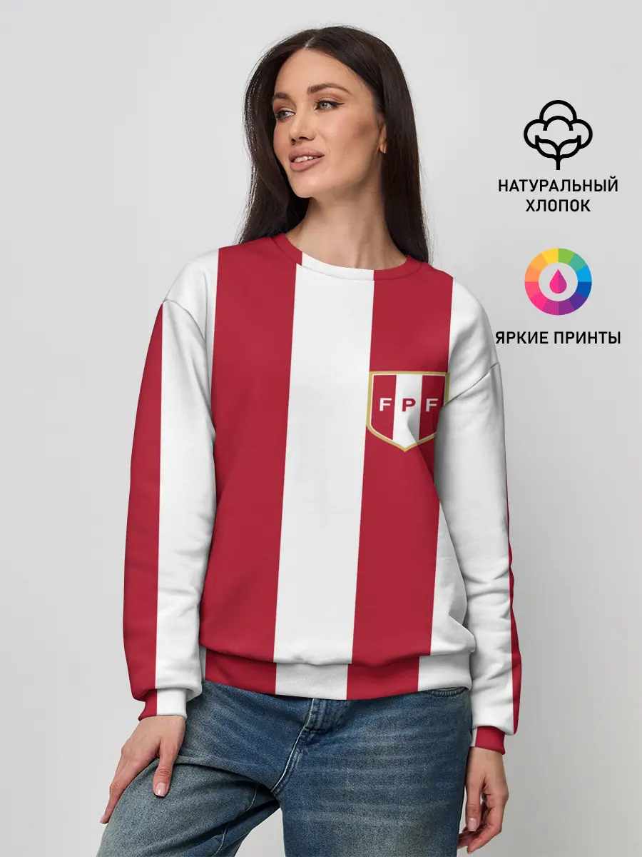 Женский свитшот / Сборная Перу.