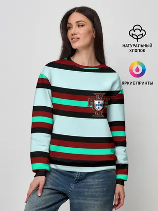 Женский свитшот / Сборная Португалии.