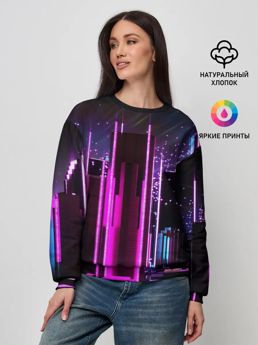 Женский свитшот / PINK CITY