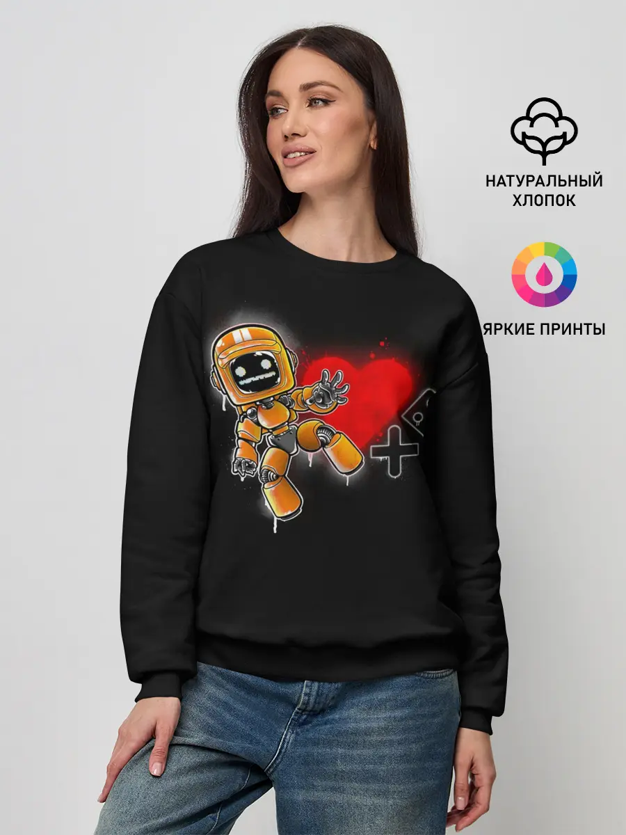 Женский свитшот / K-VRC | Love Death and Robots