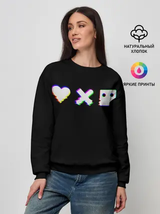Женский свитшот / Love Death and Robots