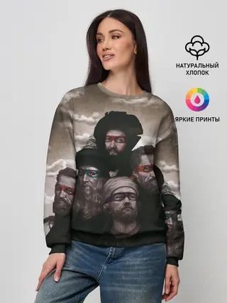 Женский свитшот / Художники, не черепашки ниндзя