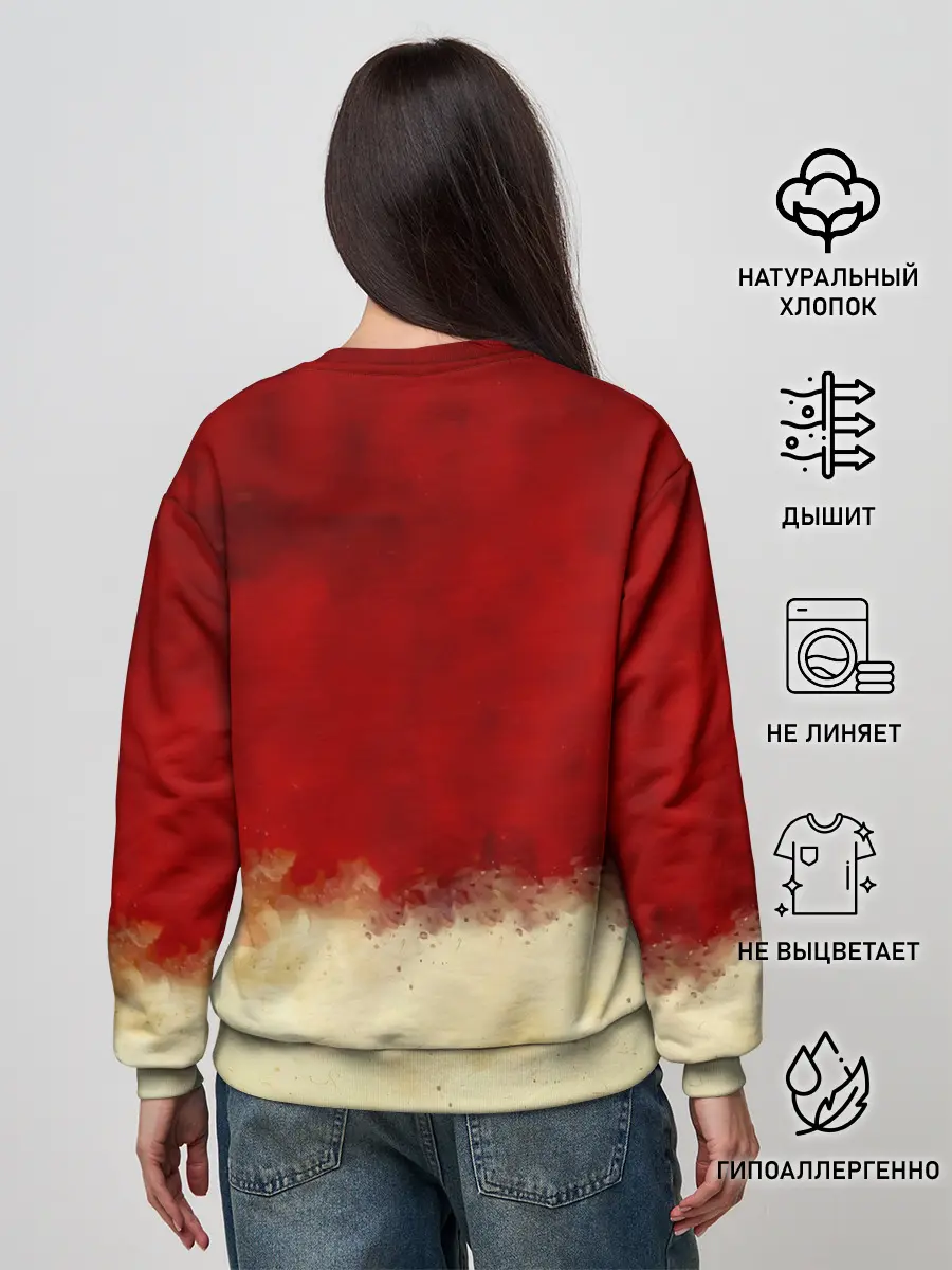 Женский свитшот / Танджиро | Клинок, рассекающий демонов