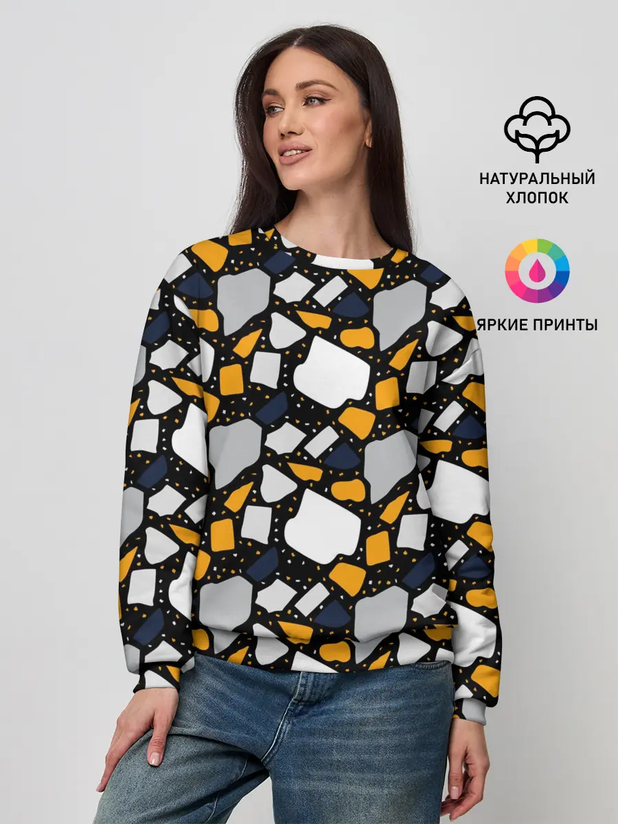 Женский свитшот / Венецианское Терраццо | Venice