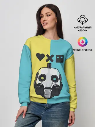Женский свитшот / XBOT 4000 | Love, Death and Robots