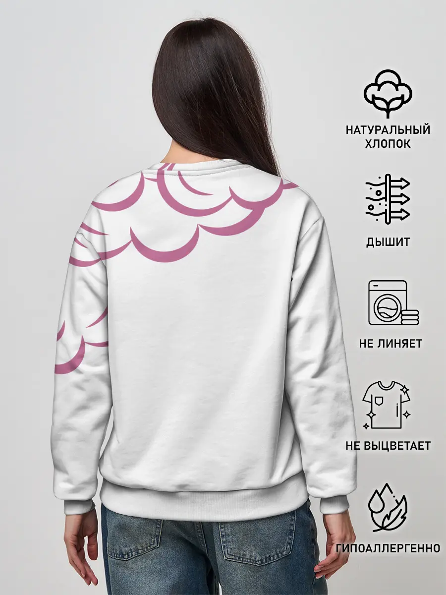 Женский свитшот / Гию и Незуко Kimetsu no Yaiba