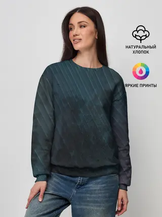 Женский свитшот / Dark Texture