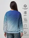 Женский свитшот / Текстура. Оттенки льда