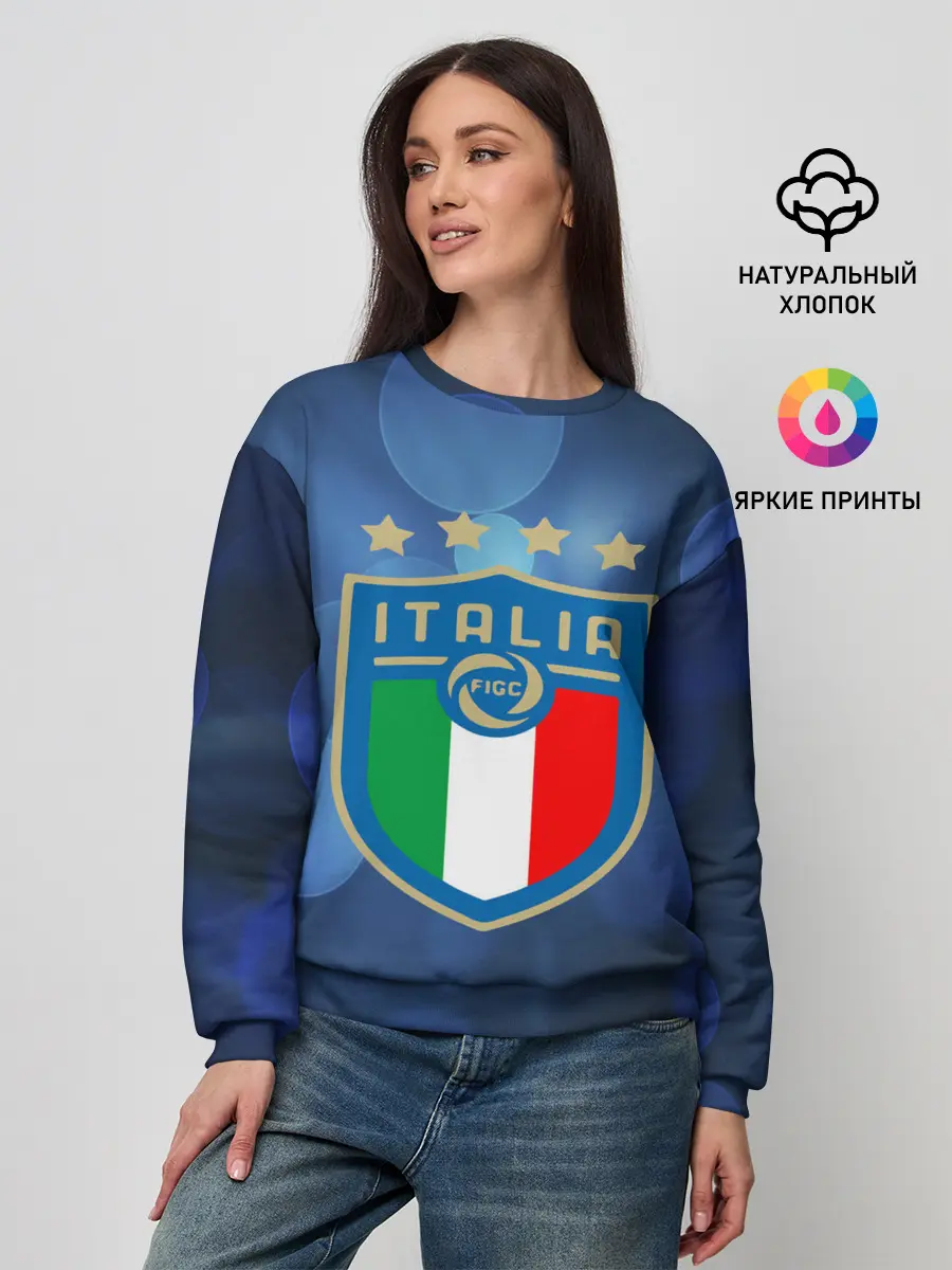 Женский свитшот / Сборная Италии