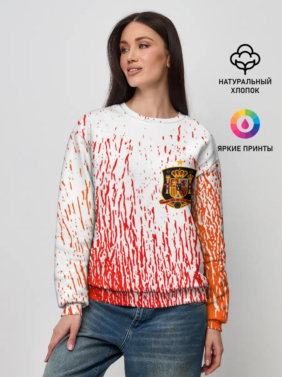 Женский свитшот / Сборная Испании