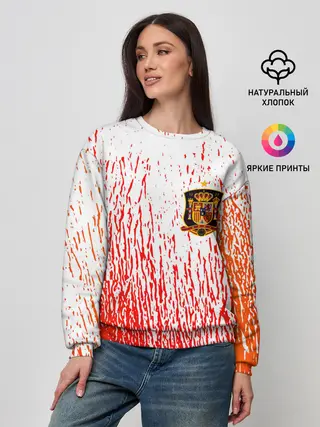 Женский свитшот / Сборная Испании