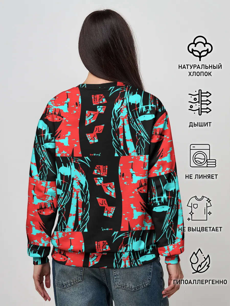 Женский свитшот / Kakegurui Безумный азарт