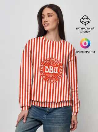 Женский свитшот / Сборная Дании