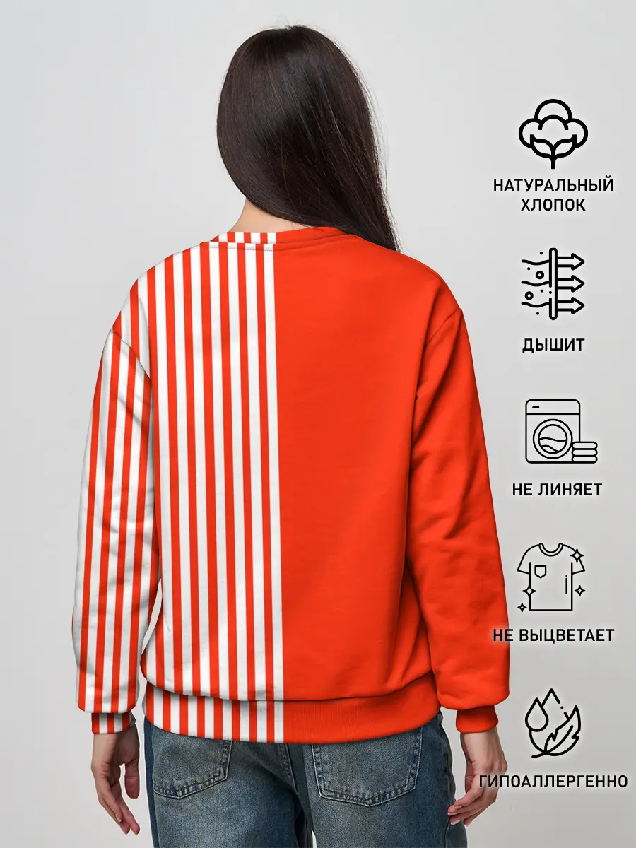 Женский свитшот / Сборная Дании.