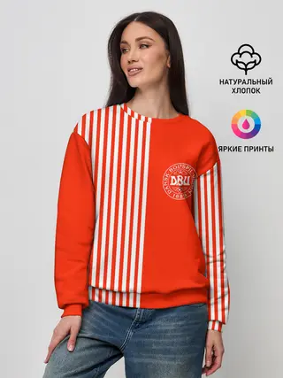 Женский свитшот / Сборная Дании.