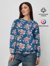 Женский свитшот / Розы и Ромашки