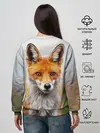 Женский свитшот / рыжая лисица