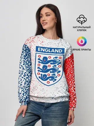 Женский свитшот / Сборная Англии