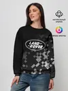 Женский свитшот / LAND ROVER ГОРОДСКОЙ КАМУФЛЯЖ