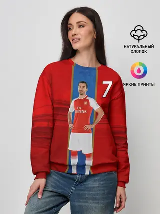 Женский свитшот / Генрих Мхитарян | Арсенал