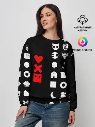 Женский свитшот / Любовь, смерть и роботы