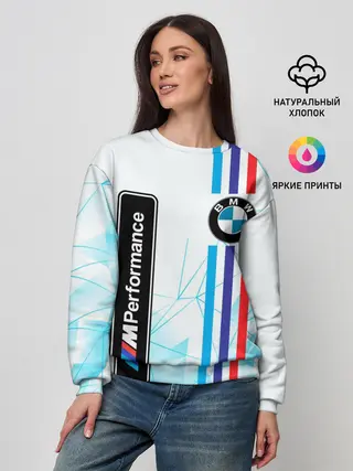 Женский свитшот / BMW / БМВ / M PERFORMANCE