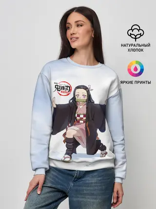 Женский свитшот / Nezuko Kamado Kimetsu no Yaiba