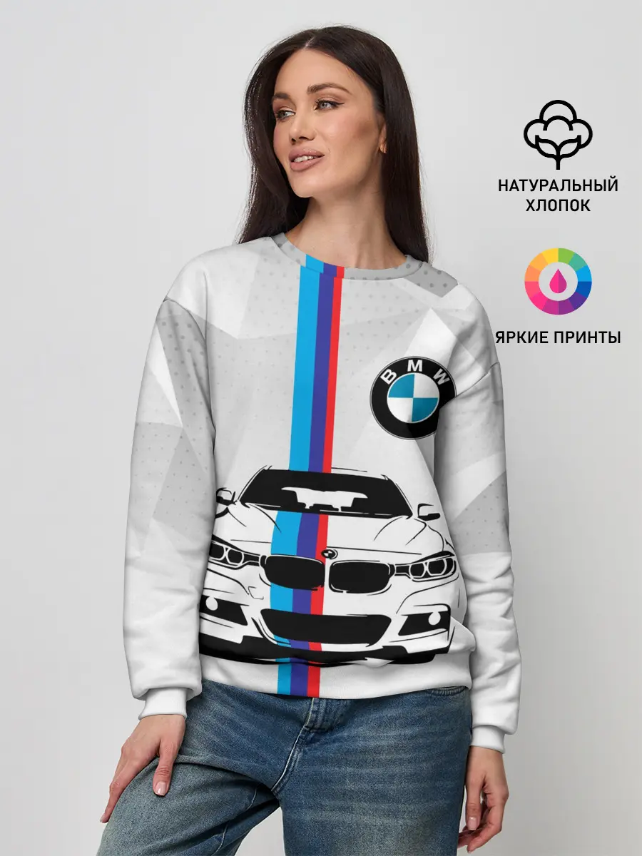 Женский свитшот / BMW / БМВ / M PERFORMANCE