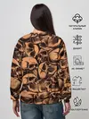Женский свитшот / Черепа
