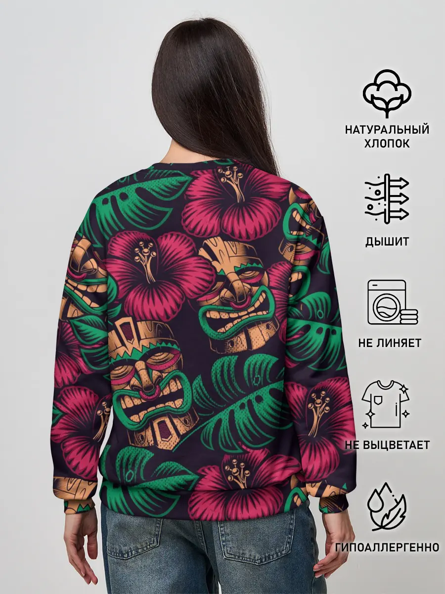 Женский свитшот / Тропический