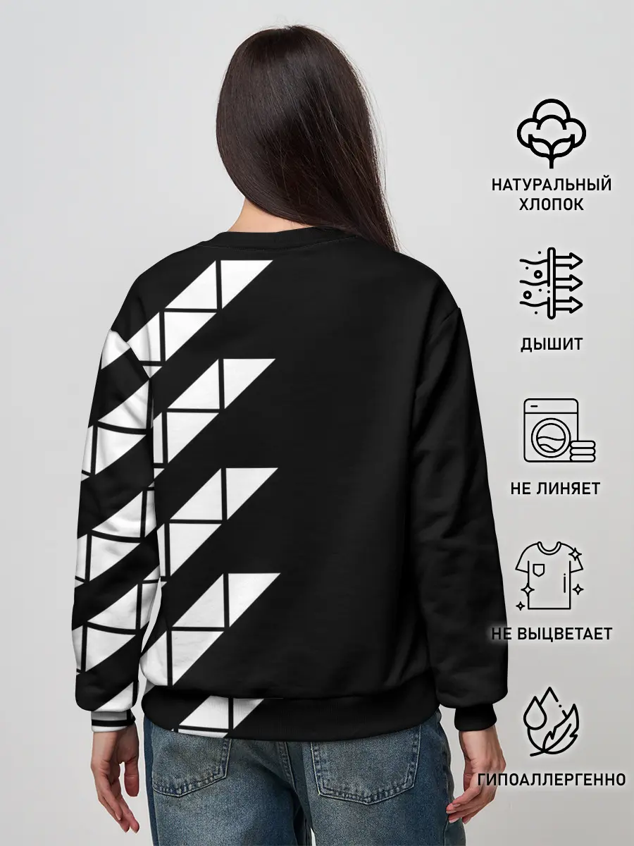 Женский свитшот / AVICII ГЕОМЕТРИЯ