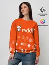 Женский свитшот / REDDIT / РЕДДИТ / UPVOTED