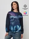 Женский свитшот / Мифические змеи