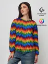 Женский свитшот / РАДУЖНАЯ КИСЛОТА