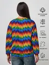 Женский свитшот / РАДУЖНАЯ КИСЛОТА