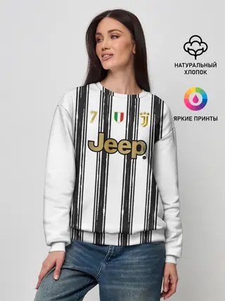 Женский свитшот / Футбольная форма Роналдо 20/21