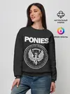 Женский свитшот / Pony x Ramones