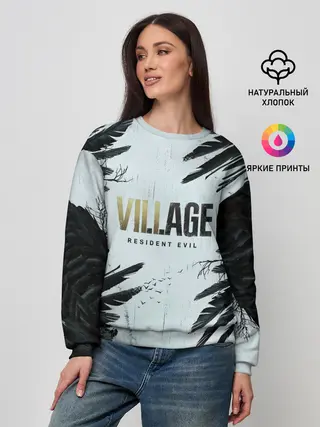 Женский свитшот / Resident Evil Village. Crow