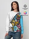 Женский свитшот / Монстрики