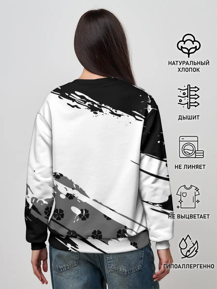 Женский свитшот / IDIOT! Black Clover