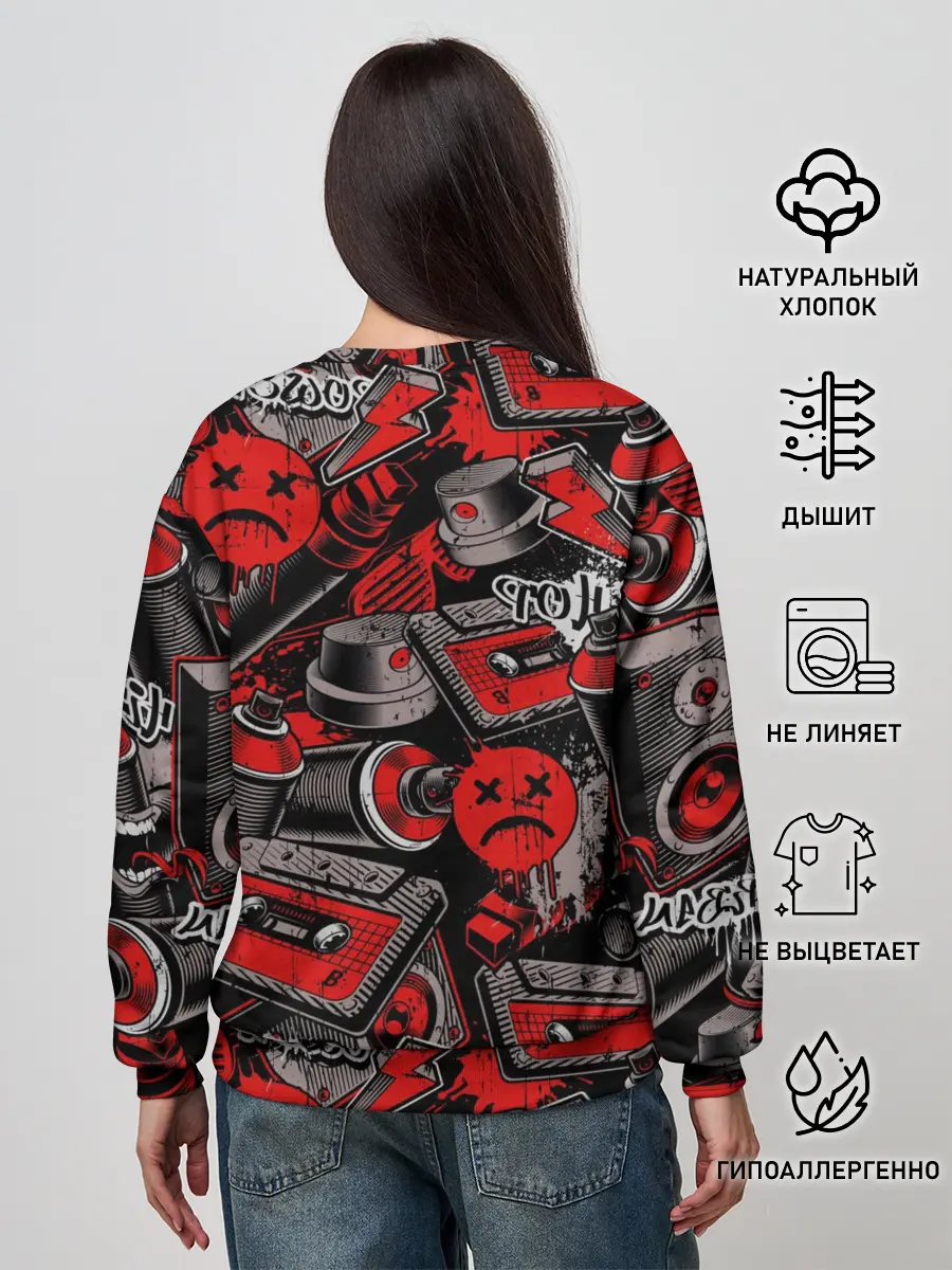 Женский свитшот / Hip hop Urban style