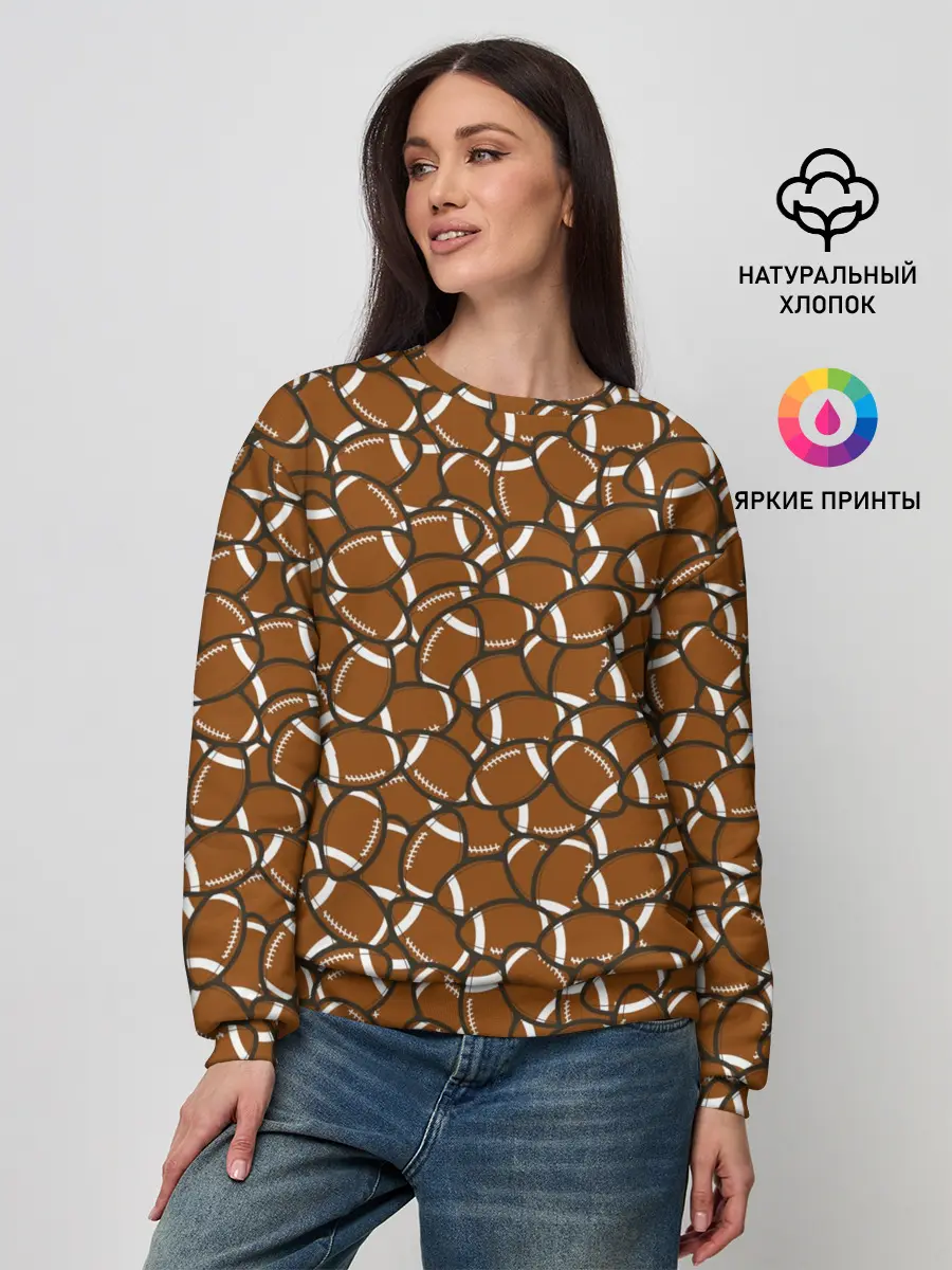 Женский свитшот / Регби