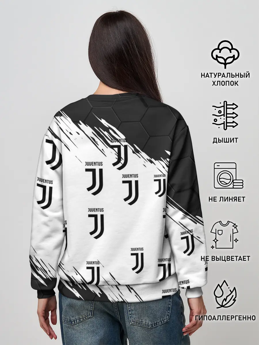 Женский свитшот / КРИШТИАНУ РОНАЛДУ / ЮВЕНТУС