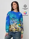 Женский свитшот / Морской мир