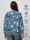Женский свитшот / Морские жители