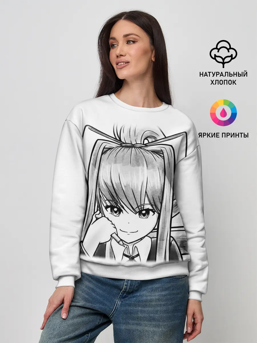 Женский свитшот / Doki Doki Literature Club