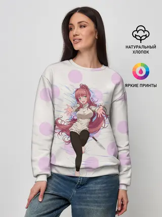 Женский свитшот / Doki Doki | Monika | Моника
