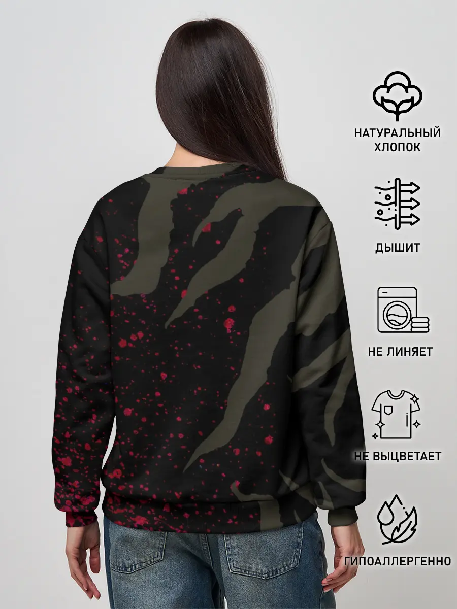 Женский свитшот / Resident Evil Village Blood